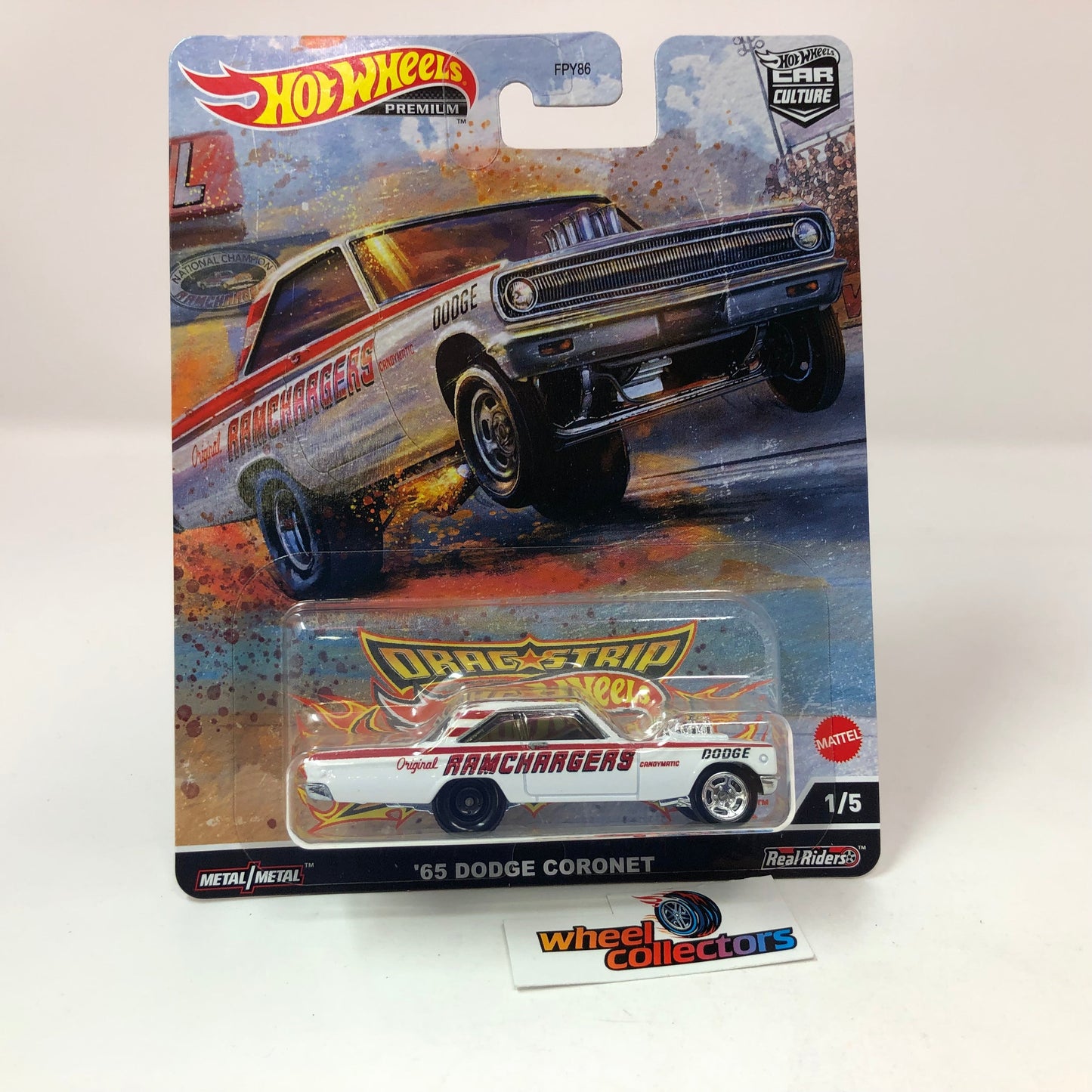 65 Dodge Coronet #1 * 2022 Hot Wheels Car Culture DRAG STRIP Case R