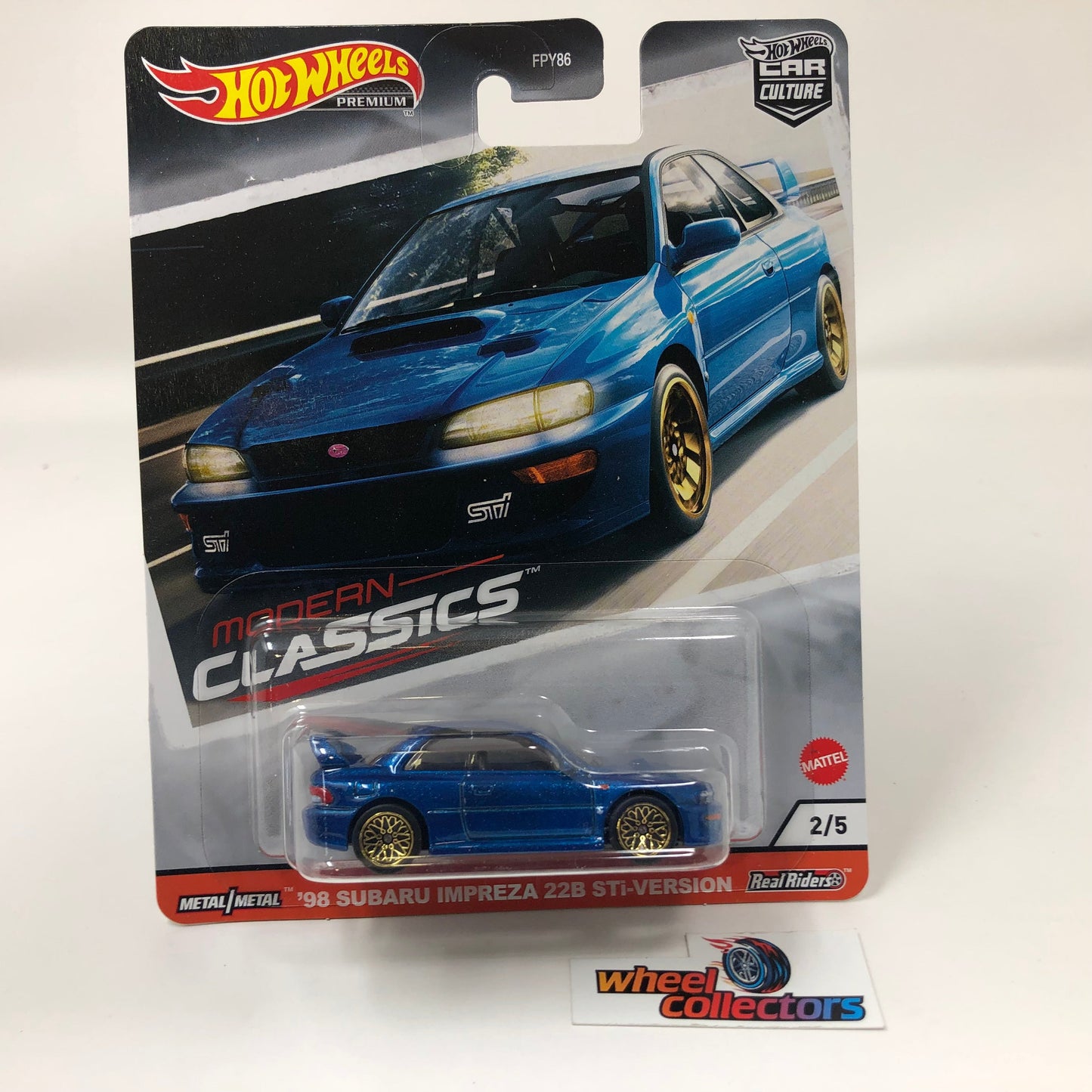 98 Subaru Impreza 22B STi * Hot Wheels MODERN CLASSICS 2 Car Culture