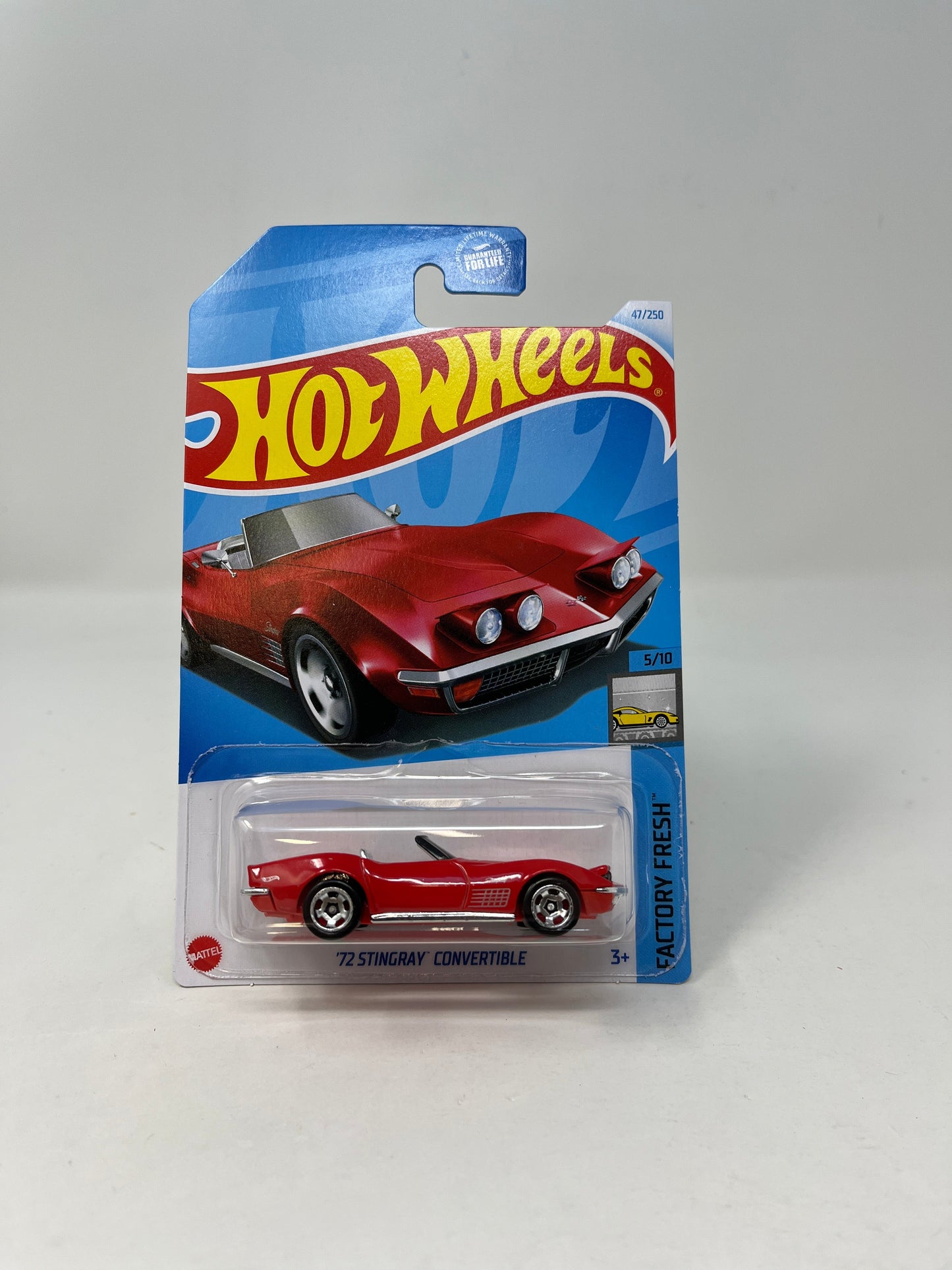 72 Stingray Convertible #47 * RED * 2024 Hot Wheels
