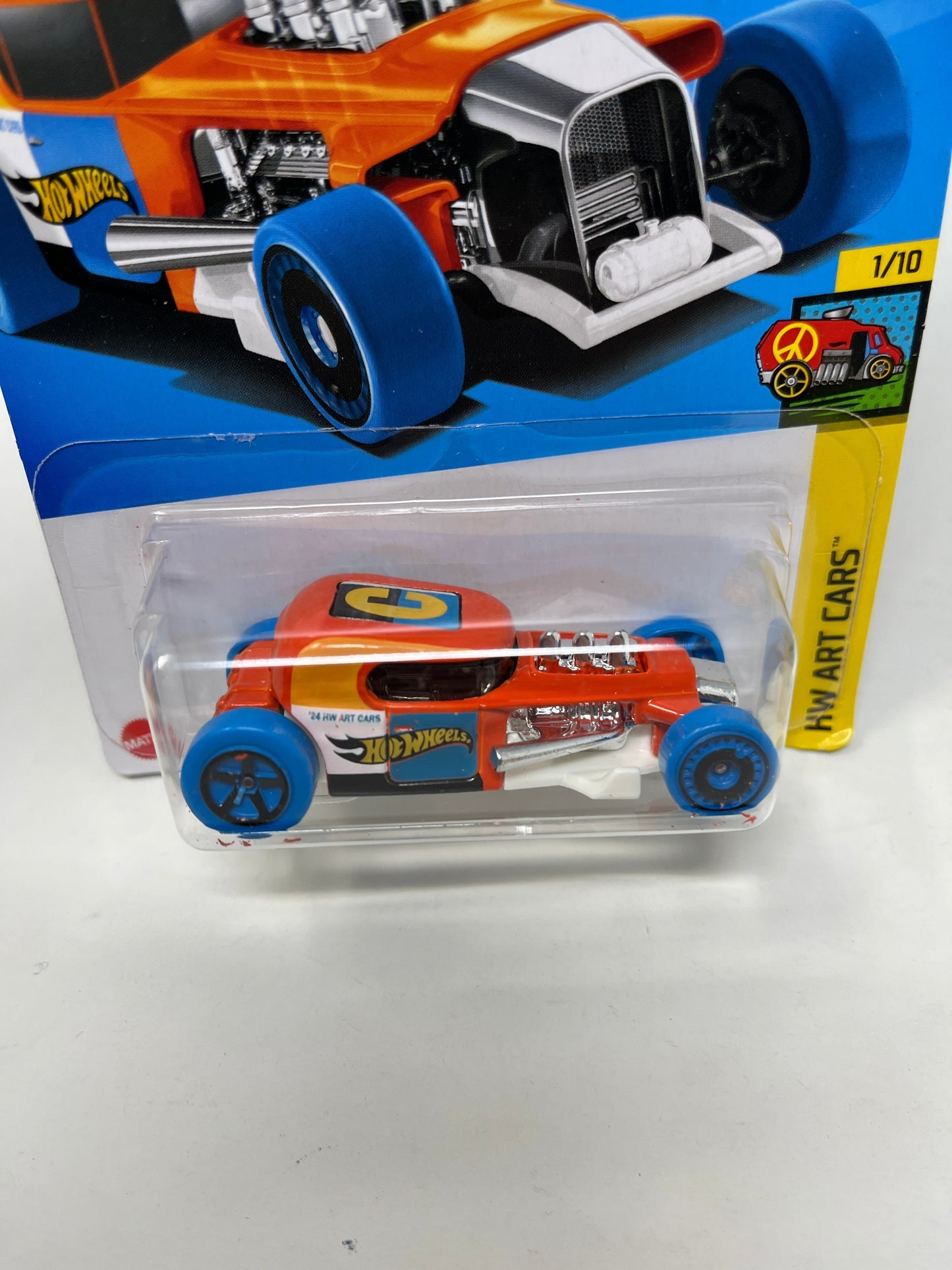Mod Rod #61 * Ornage * 2024 Hot Wheels Dollar General Only