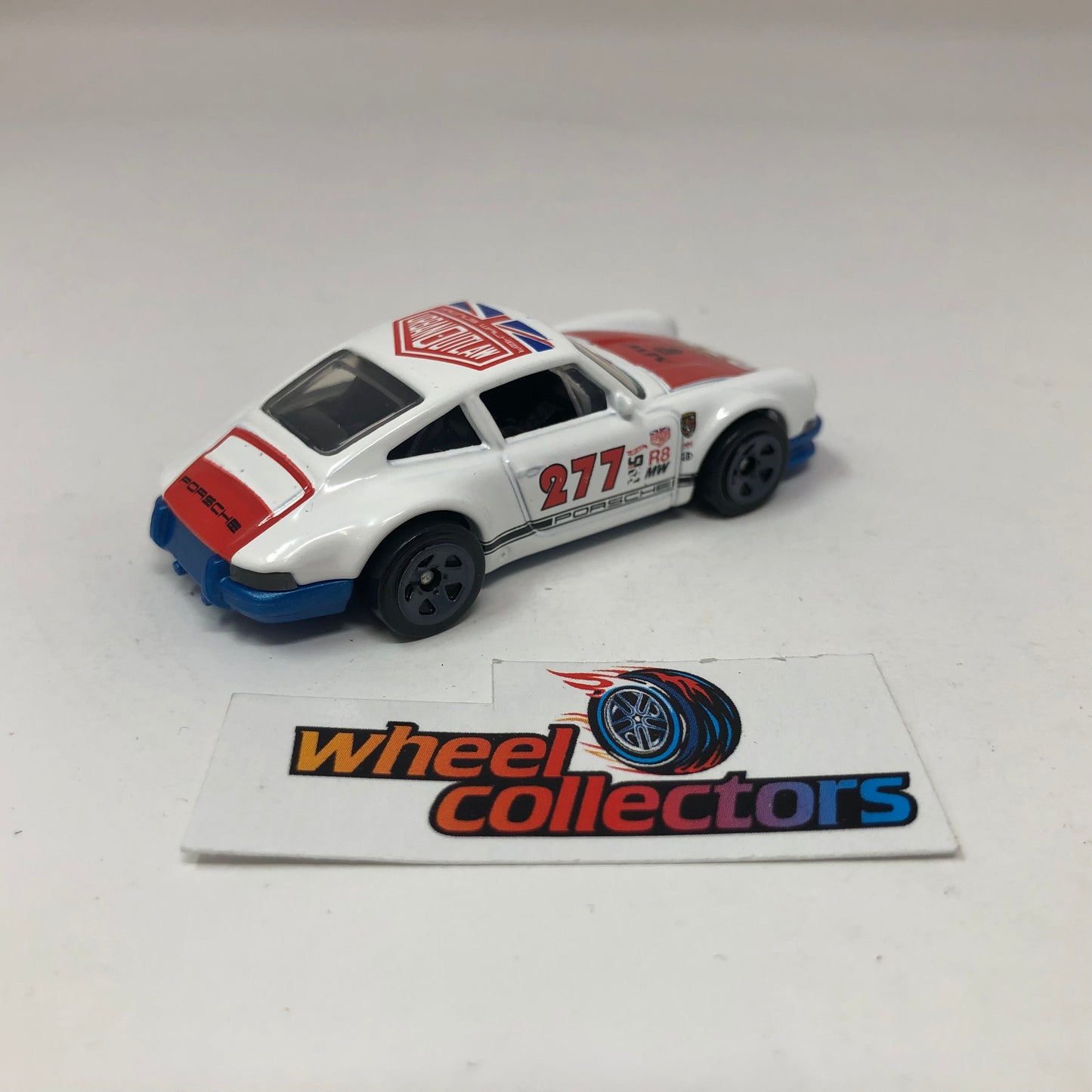 71 Porsche 911 * White * Hot Wheels Loose