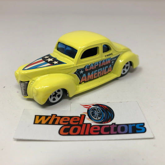 40 Ford Coupe * Yellow * Hot Wheels Loose