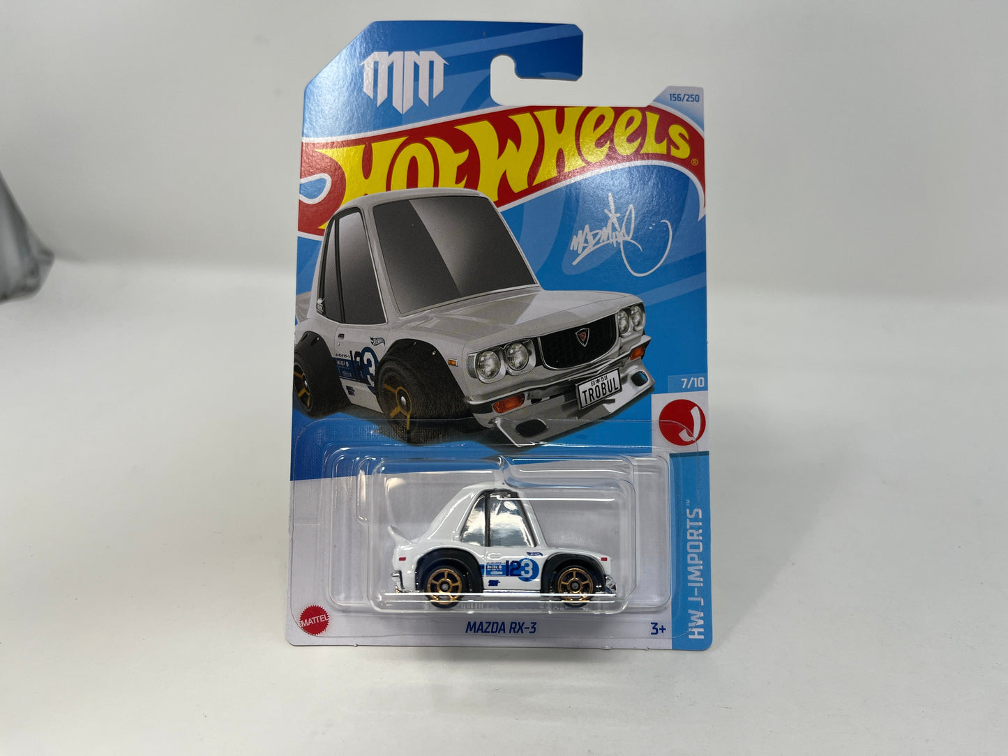 Mazda RX-3 #156 * WHITE * 2024 Hot Wheels Case P
