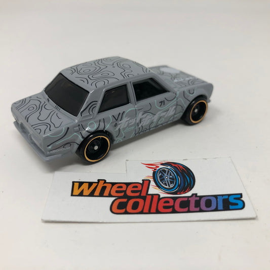 71 Datsun 510 * Gray * Hot Wheels Loose 1:64 Scale