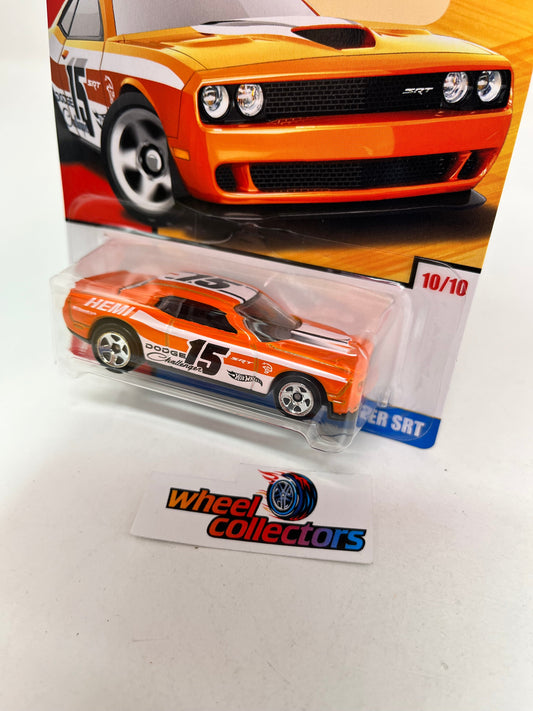 15 Dodge Challenger SRT * Orange * Hot Wheels Target Throwback Decades