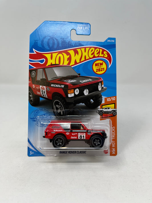 Range Rover Classic #245 * RED * 2021 Hot Wheels Basic