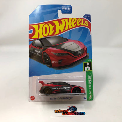 Nissan Leaf Nismo RC_02 #100 * RED * 2022 Hot Wheels