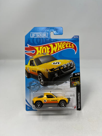 Porsche 914 Safari #242 * Yellow * 2020 Hot Wheels