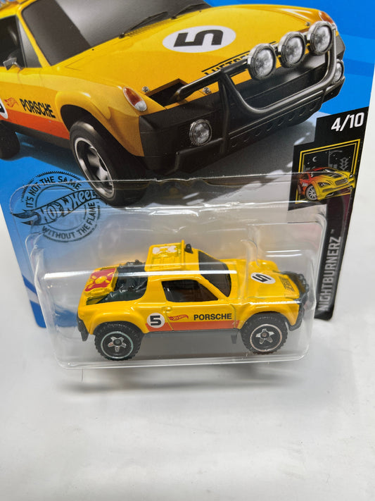 Porsche 914 Safari #242 * Yellow * 2020 Hot Wheels