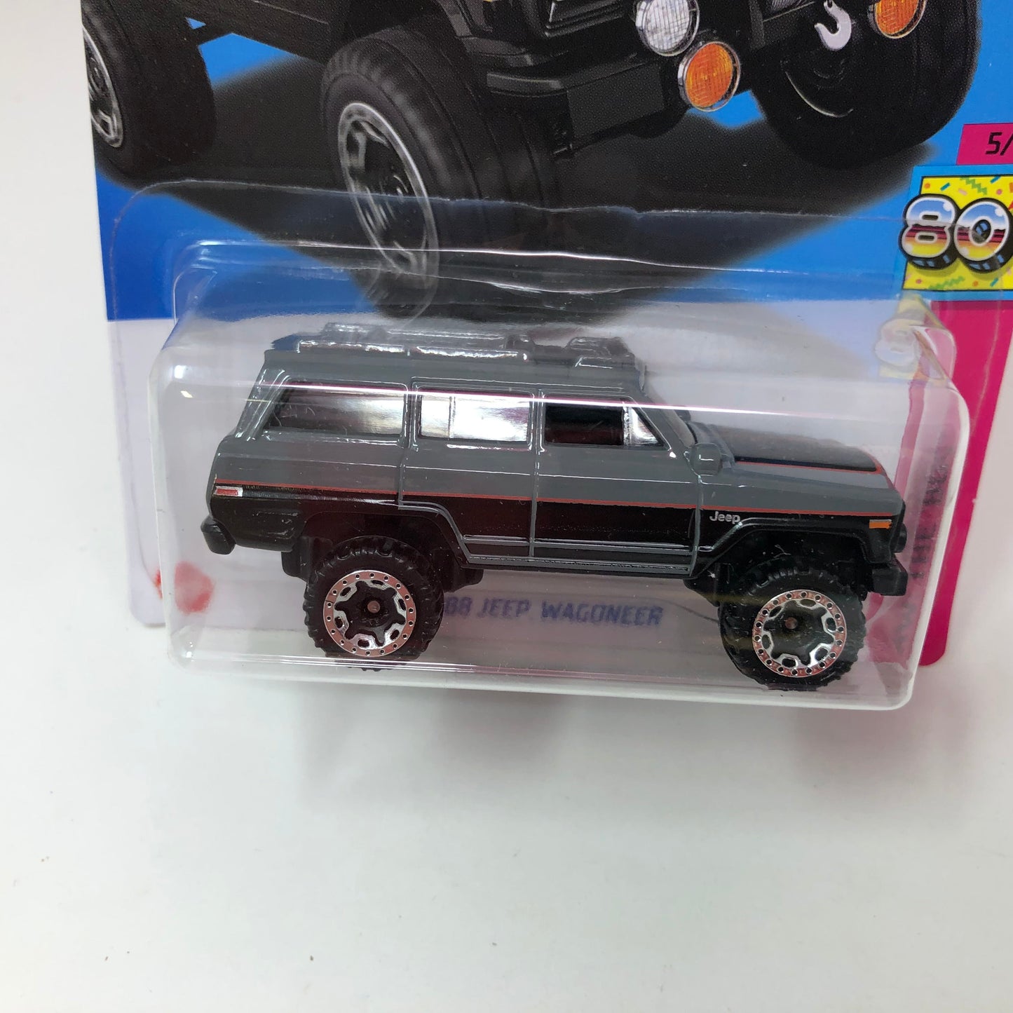 1988 Jeep Wagoneer #52 * Grey * 2023 Hot Wheels