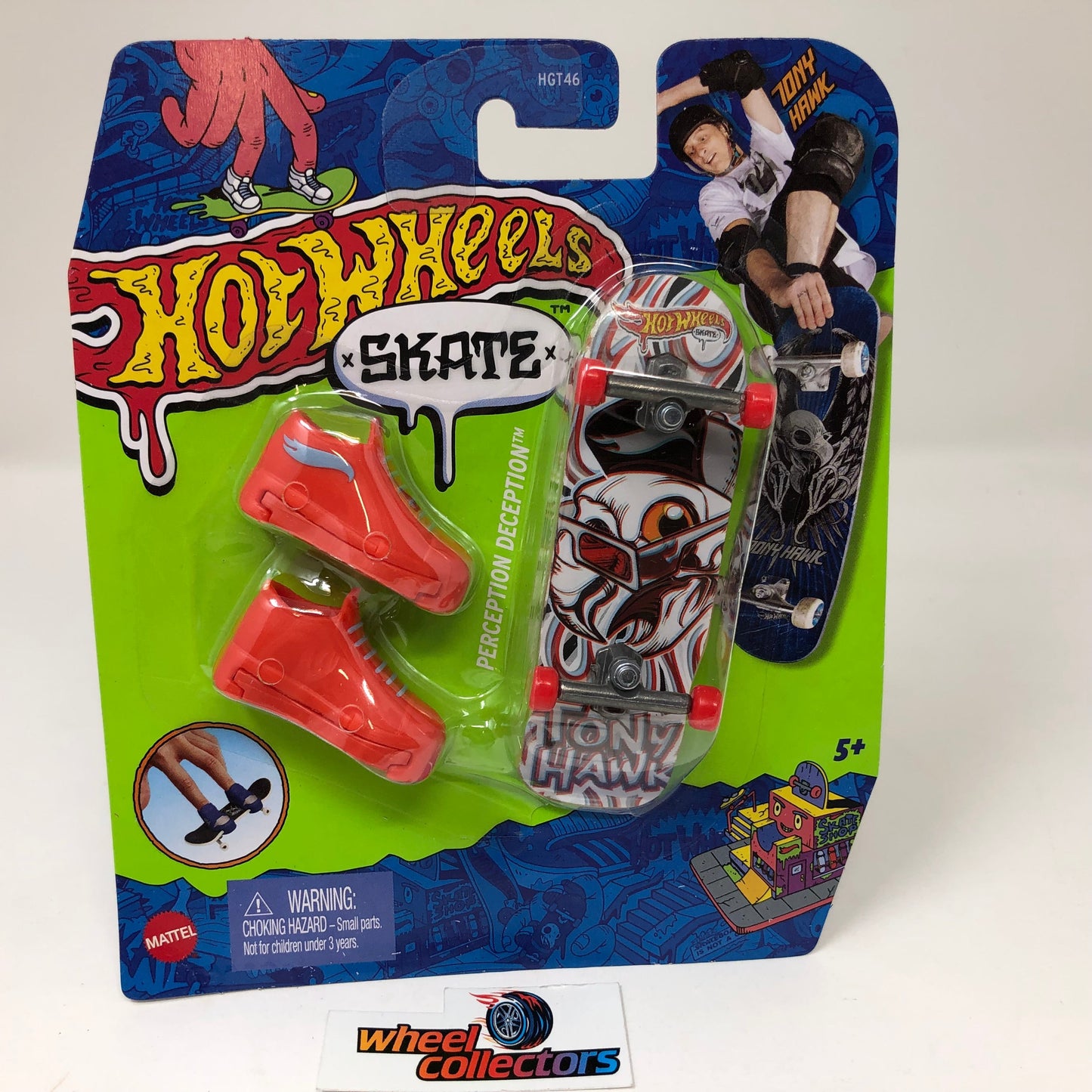 2023 Hot Wheels Skate Boards Tony Hawk * Perception Deception & Shoes