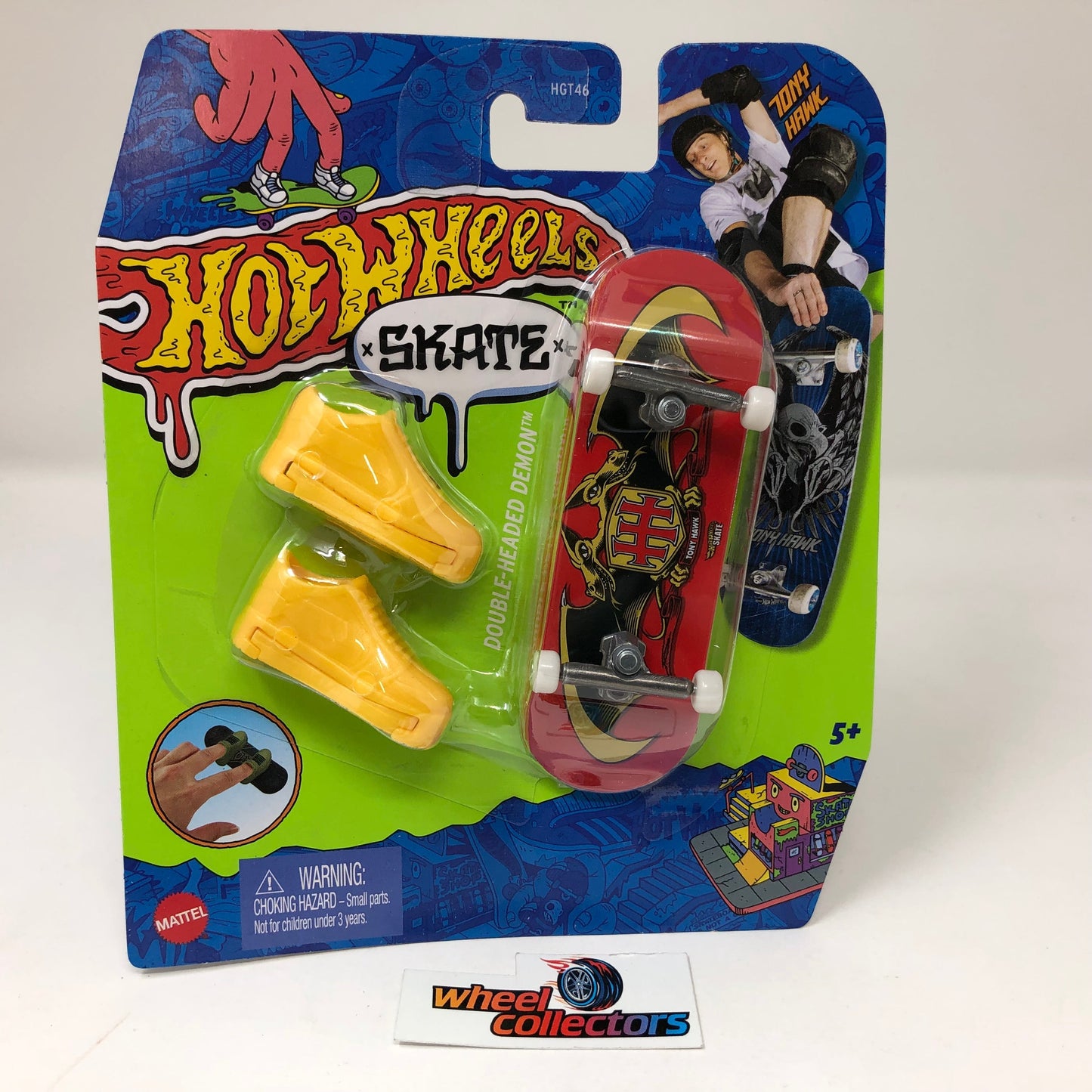 2023 Hot Wheels Skate Boards Tony Hawk * Double-Headed Demon & Shoes
