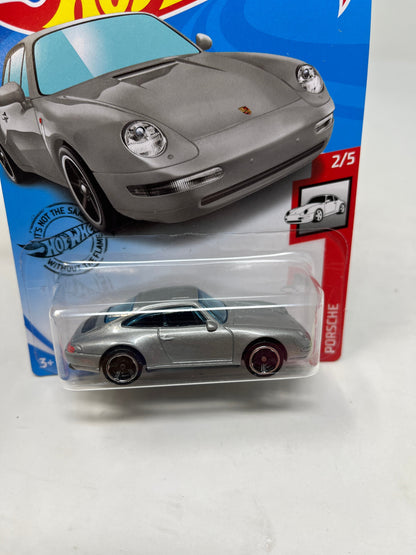 96 Porsche Carrera #72 * Silver Kroger Store Only * 2020 Hot Wheels