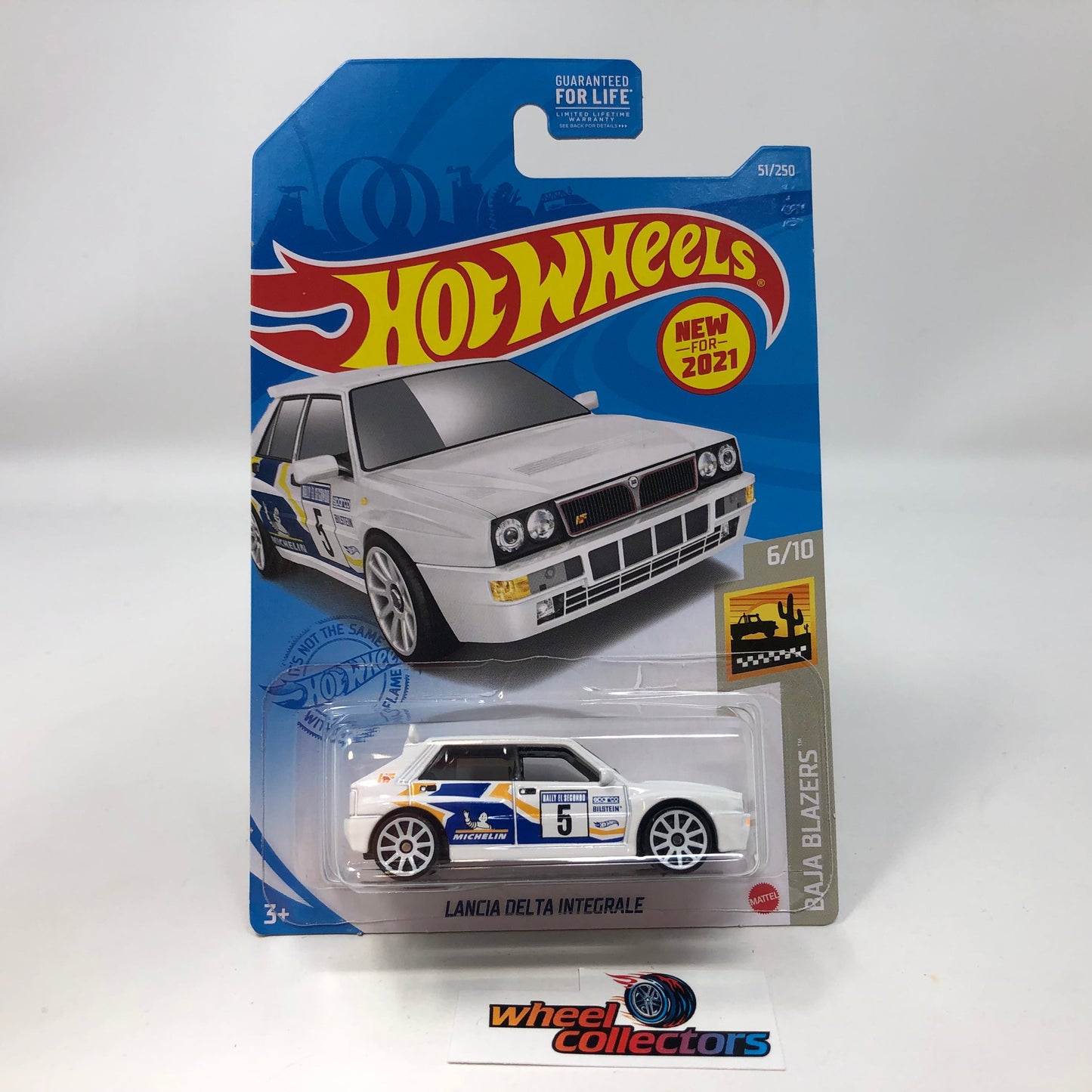 Lancia Delta Integrale #51 * White * 2021 Hot Wheels New Model