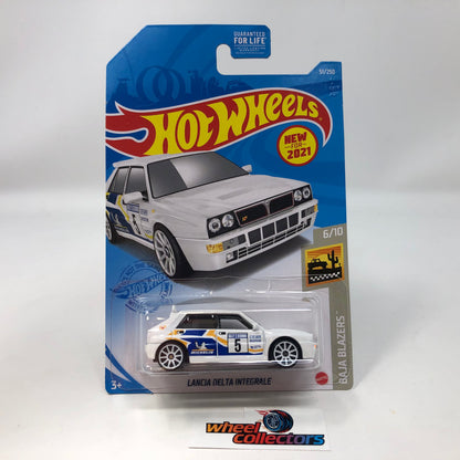Lancia Delta Integrale #51 * White * 2021 Hot Wheels New Model