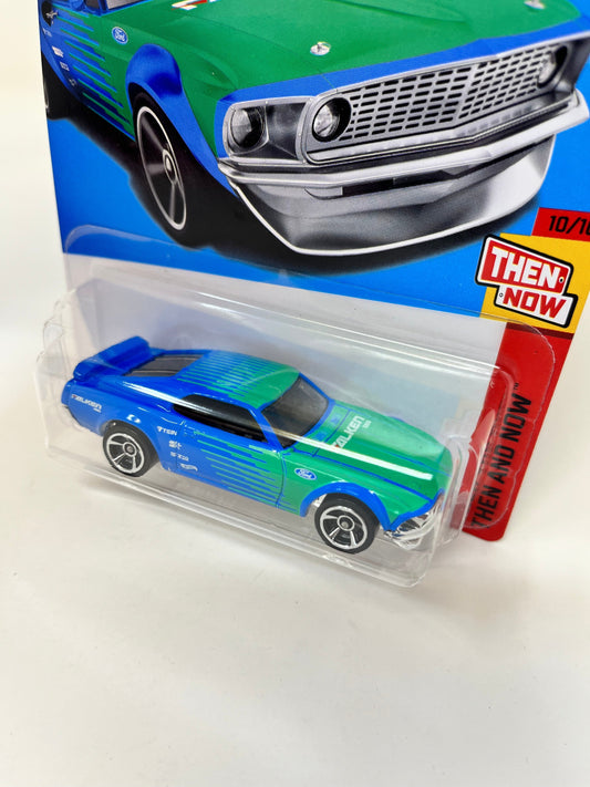 69 Ford Mustang Boss 302 #244 * Blue * 2023 Hot Wheels Basic
