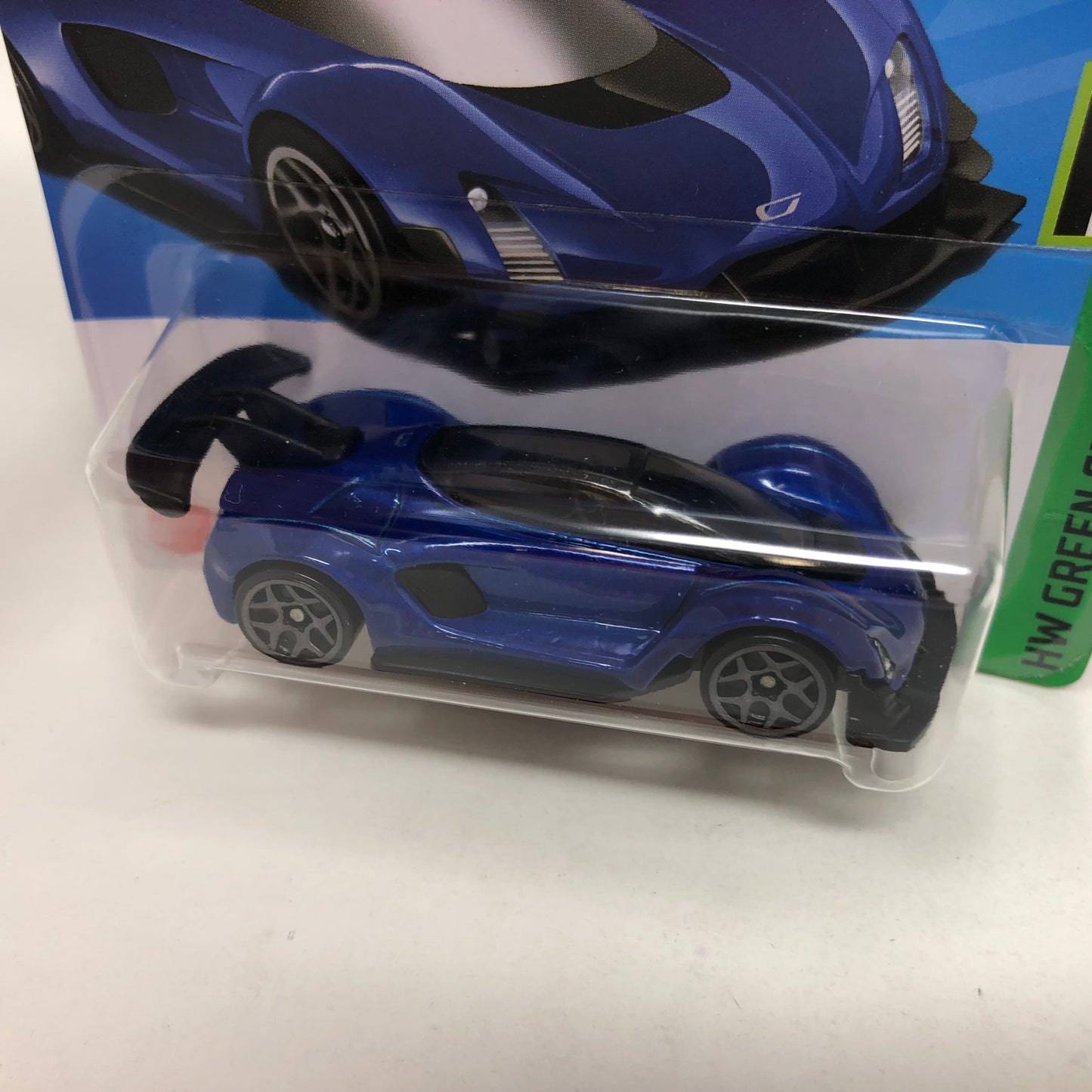 Czinger 21C #13 * Blue * 2024 Hot Wheels Basic Short Card Case A