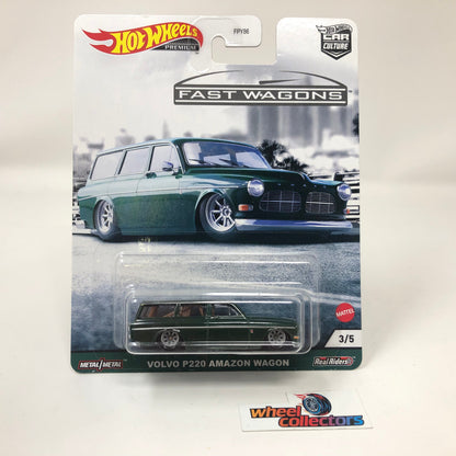 Volvo P220 Amazon Wagon * Hot Wheels FAST WAGONS Car Culture Series