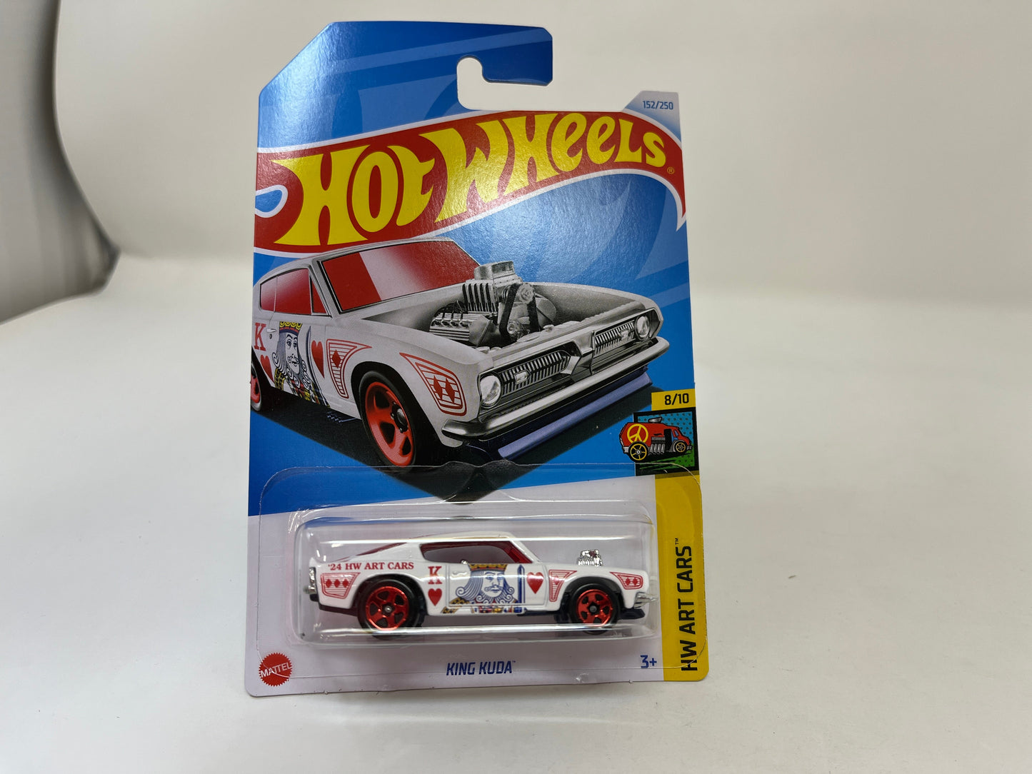 King Kuda #152 * White * 2024 Hot Wheels Case H