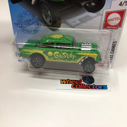 55 Chevy Bel Air Gasser #121 * Green * 2021 Hot Wheels