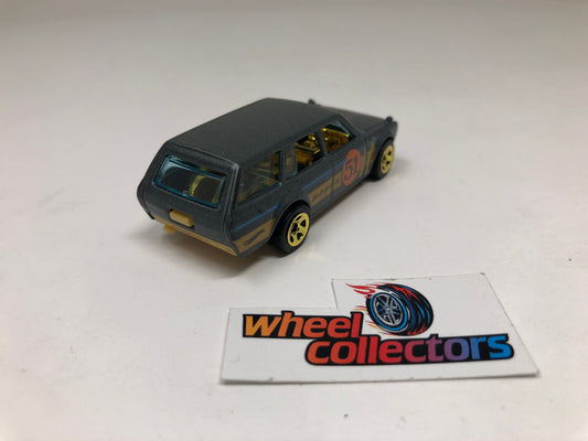 71 Datsun 510 Wagon * Gray * Hot Wheels Loose 1:64 Scale