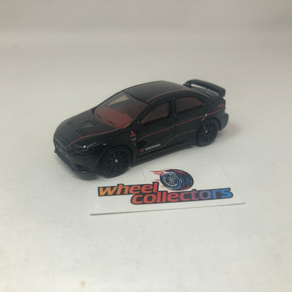 2008 Lancer Evolution * Black * Hot Wheels Loose 1:64 Scale