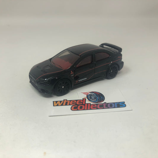 2008 Lancer Evolution * Black * Hot Wheels Loose 1:64 Scale