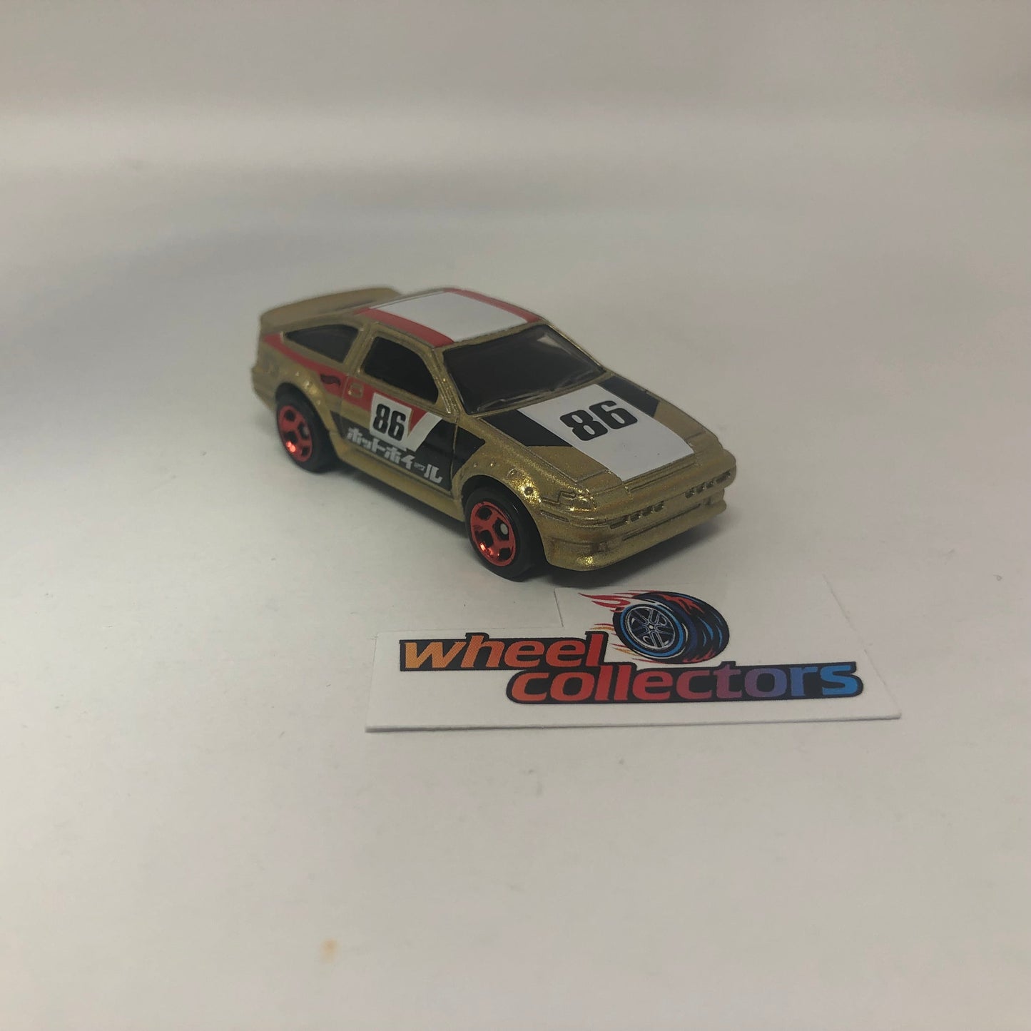 Toyota AE-86 Corolla * Gold * Hot Wheels Loose 1:64 Scale