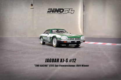 INNO64 1:64 Jaguar XJ-S #12 "TWR RACING" ETCC Spa-Francorchamps 1944 Winner Heyer / Percy
