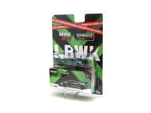 Tarmac Works 1:64 LB鈽匴ORKS Lamborghini Hurac谩n GT Magic Green LHD Version