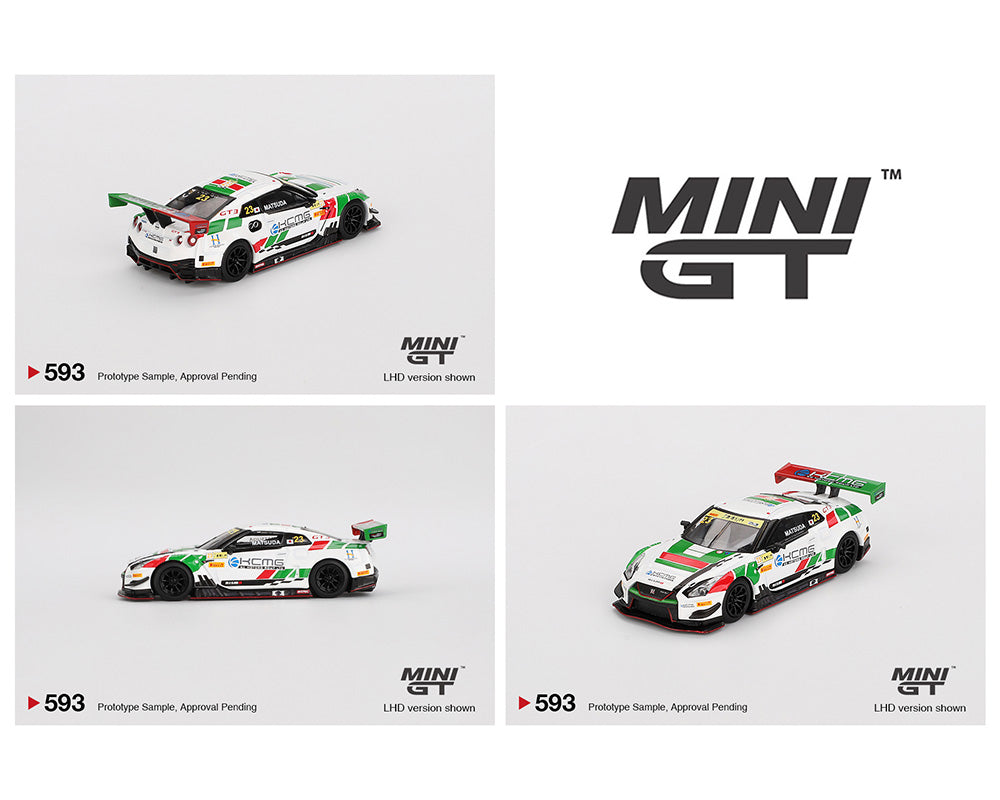 MINI GT 1:64 Nissan GT-R NISMO GT3 #23 KCMG 2018 FIA GT World Cup Macau