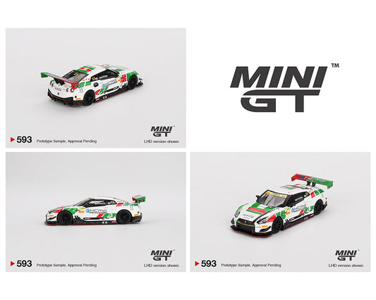 MINI GT 1:64 Nissan GT-R NISMO GT3 #23 KCMG 2018 FIA GT World Cup Macau