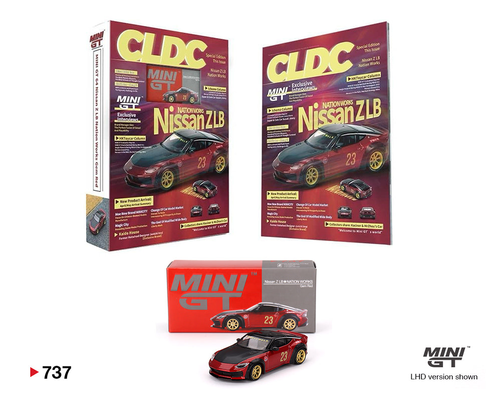 MINI GT x CLDC Exclusive 1:64 Super GT Series Nissan Z GT500 #23 鈥淢OTUL AUTECH Z鈥?NISMO 2023