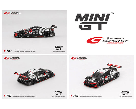 MINI GT 1:64 Japan Exclusive Honda NSX-GT 鈥淭ype S鈥?GT500 #16 鈥淎RTA MUGEN NSX-GT 鈥?ARTA 2023 SUPER GT Series