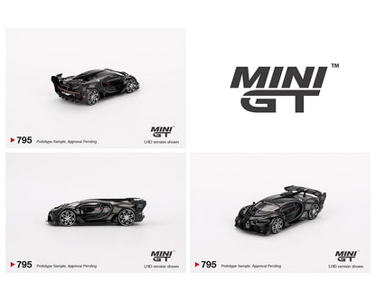 MINI GT 1:64 Bugatti Vision Gran Turismo in Black