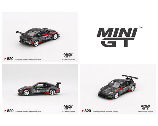 MINI GT 1:64 Toyota GR86 Larry Chen鈥檚 HKS Turbocharged GR86 in Grey