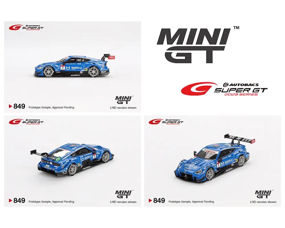 MINI GT 1:64 Japan Exclusive Nissan Z GT500 #1 鈥淢ARELLI IMPUL Z鈥?TEAM IMPUL 2023 SUPER GT Series