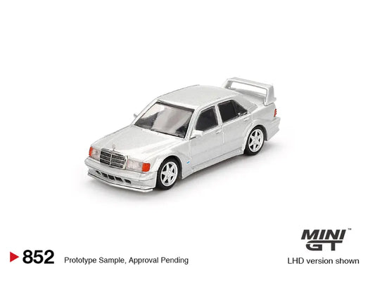 MINIGT 1:64 Mercedes-Benz 190E 2.5-16 Evolution II in Astral Silver