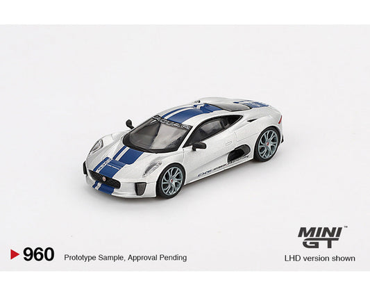 MINI GT 1:64 Jaguar C-X75 in Silver