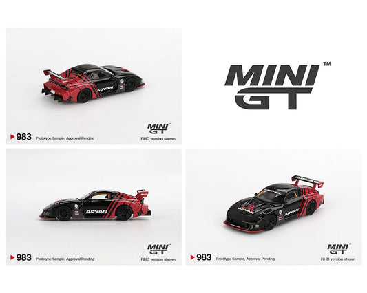 MINI GT 1:64 Mazda RX-7 LB-Super Silhouette Advan Edition