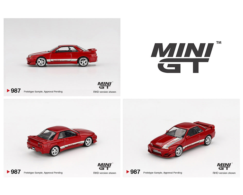MINI GT 1:64 Nissan Skyline GT-R (R32) Combat C-I Veilside in Gem Red