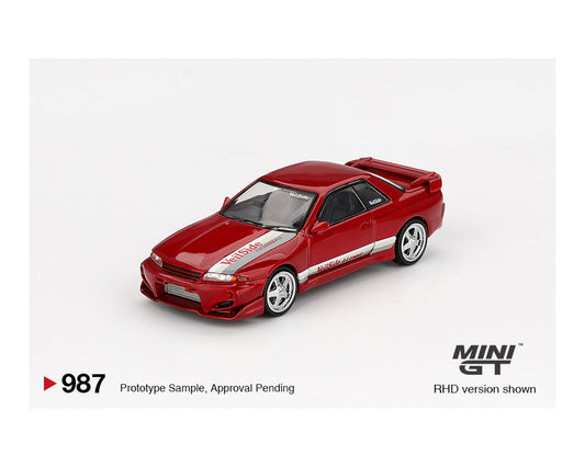 MINI GT 1:64 Nissan Skyline GT-R (R32) Combat C-I Veilside in Gem Red