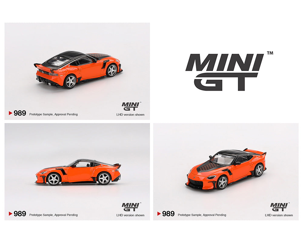 MINI GT 1:64 Nissan Z VeilSide FFZ400 in Orange