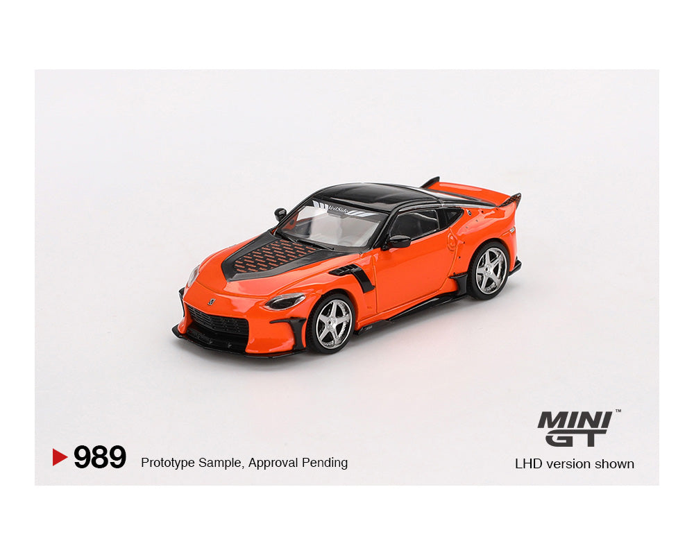 MINI GT 1:64 Nissan Z VeilSide FFZ400 in Orange