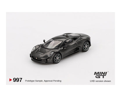 MINIGT 1:64 Jaguar C-X75 Test Car in Black
