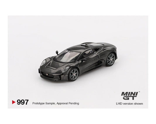 MINIGT 1:64 Jaguar C-X75 Test Car in Black