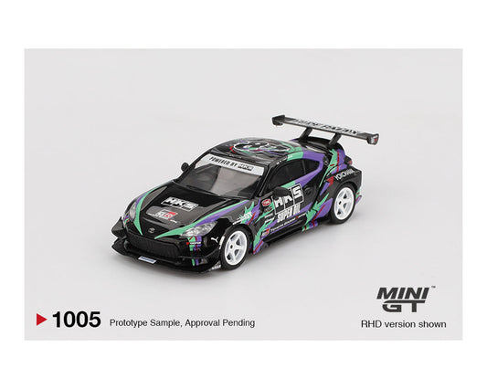 MINI GT 1:64 Toyota GR86 HKS TYPE R 2022 Tokyo Auto Salon