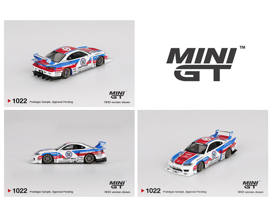 MINIGT 1:64 Nissan LB-Super Silhouette S15 SILVIA GARASIDRIFT x LBWK 2025