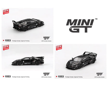 MINI GT 1:64 Lamborghini LB-Silhouette WORKS MURCIELAGO GT- Evo Black