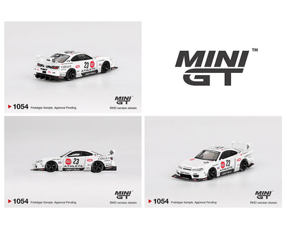 MINI GT 1:64 Nissan LB-Super Silhouette S15 SILVIA ATHLETE in White